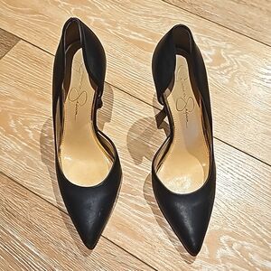 Jessica Simpson Black Heels